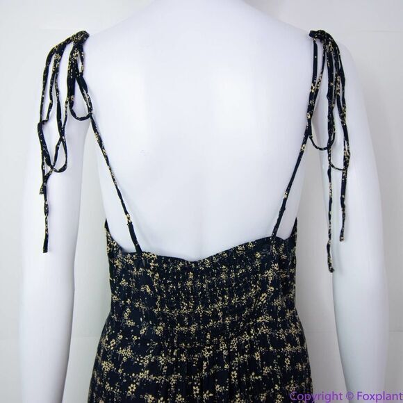 NEW Intimately Free People Caught Up Printed‎ Slip Dress, Black, XS - Picture 7 of 16